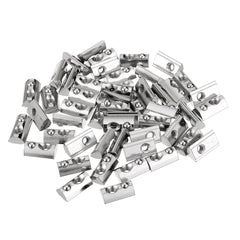 50pcs 30 Series Round Roll T Slot Elastic Nut Spring Nut for 30 Series Aluminum Profile