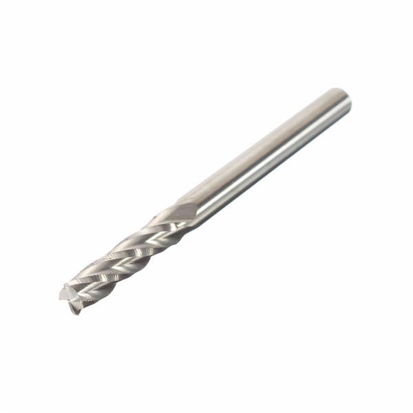 10pcs 3.175mm Shank Carbide Milling Cutter CNC 4 Flute Spiral Bit End Mill CEL 15mm