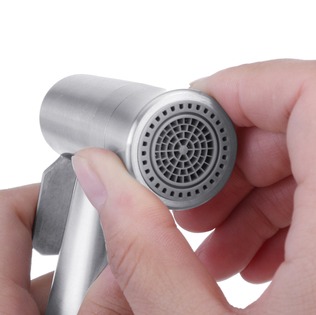 Toilet Handheld Bidet Sprayer Two Function Shower Faucet Stainless Steel