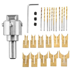 Wooden Bead Maker Beads Drill Bit Milling Cutter Set Molding Tool