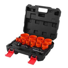 17pcs 19-64mm Hole Saw Cutter Set Wood Metal Drilling Tools Hole Core Cutter Hole Saw Drill