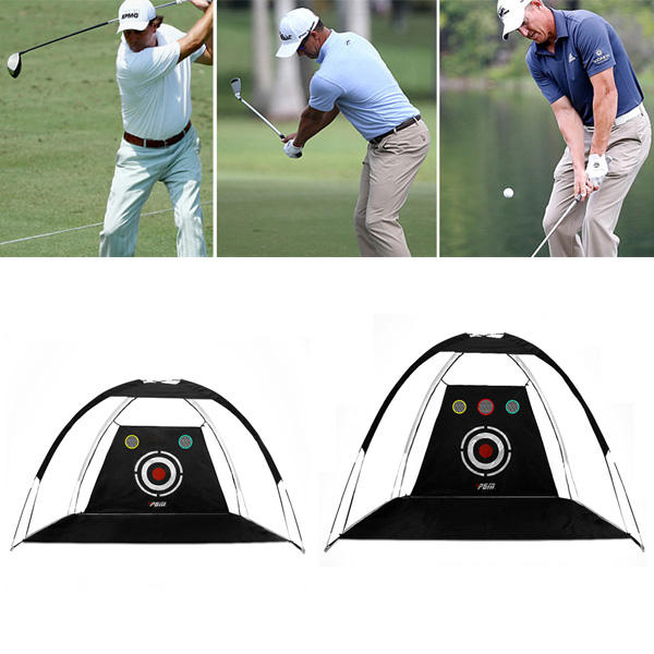 2M/3M Golf Practice Net Training Driving Cage Outdoor Indoor Golf Hitting Net Trainer Aid With Cutting Hole