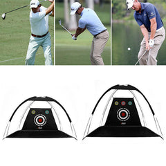 2M/3M Golf Practice Net Training Driving Cage Outdoor Indoor Golf Hitting Net Trainer Aid With Cutting Hole