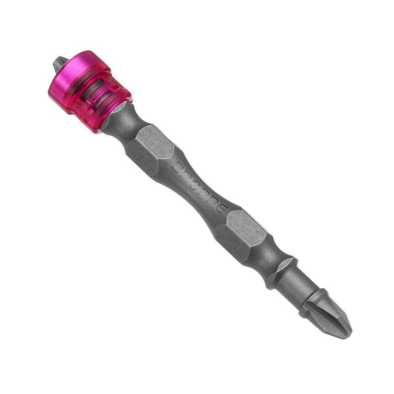 5pcs Double Head 65mm S2 Alloy PH2 Phillips Magnetic Screwdriver Bits 1/4 Inch Hex Shank