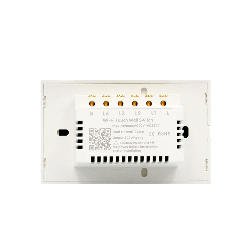 Wireless Smart LED Dimmer Switch US Standard Smart Touch Deluxe Crystal Panel Switch App Remote Control
