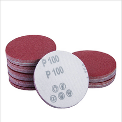 203pcs Sandpaper Pads Set 60/80/100/120/240 Grit Sander Disc Abrasive with Sticky Disk Cushion Pad Fit Polishing Tools