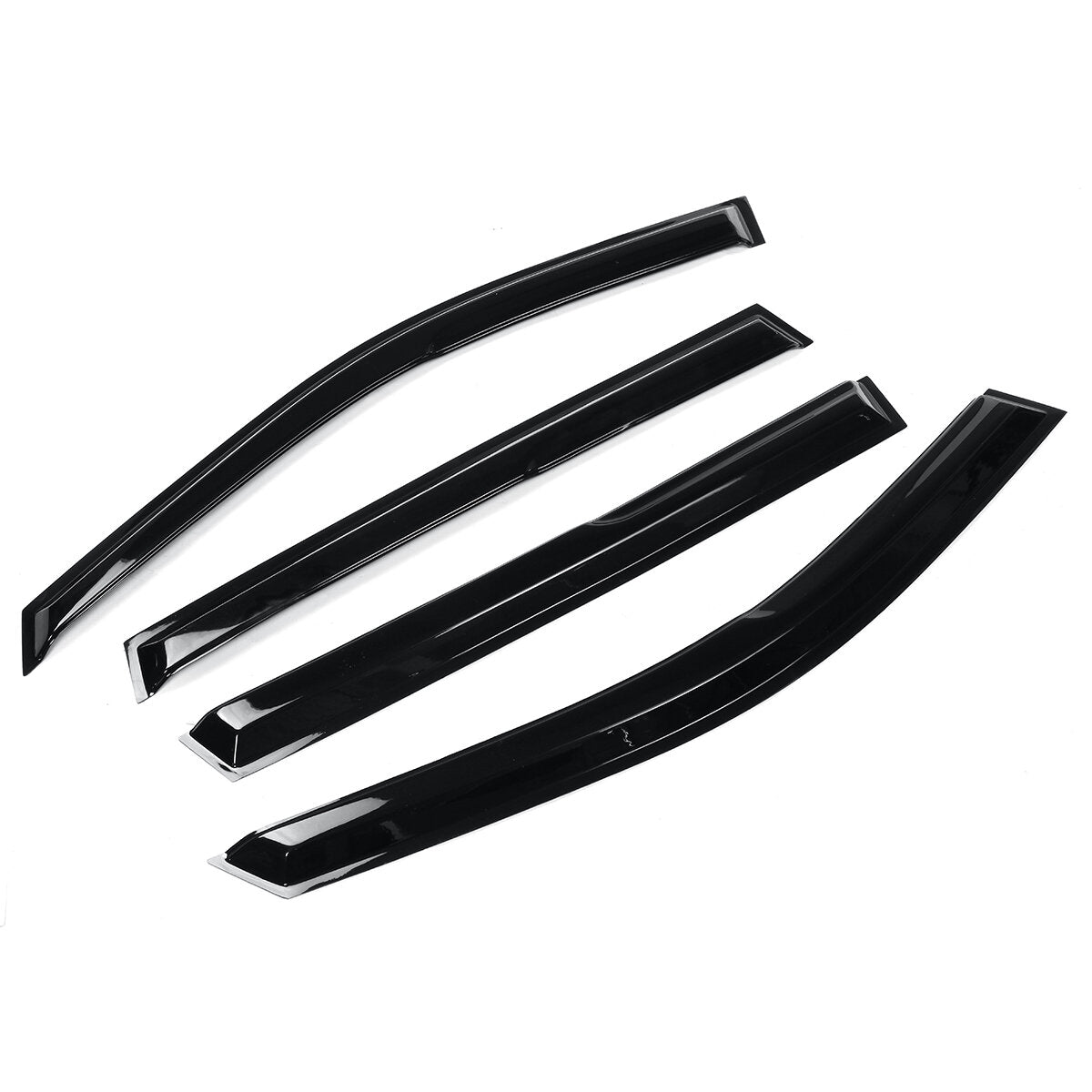 4Pcs Plastic Exterior Visor Vent For TOYOTA RAV4 2019-2020 Shades Window Sun Rain Guard Deflector