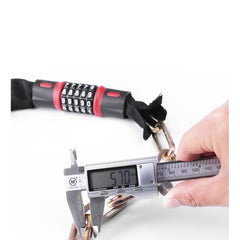 Bicycle Lock Safe Metal Anti-Theft Outdoor Bike Chain Lock Security Reinforced Cycling Chain Lock Bicycle Accessories