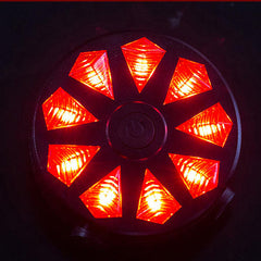 Waterproof Bicycle Rear Light 4 Modes LED Light Tail Bike Light Dual Light Design Cycling Safety War