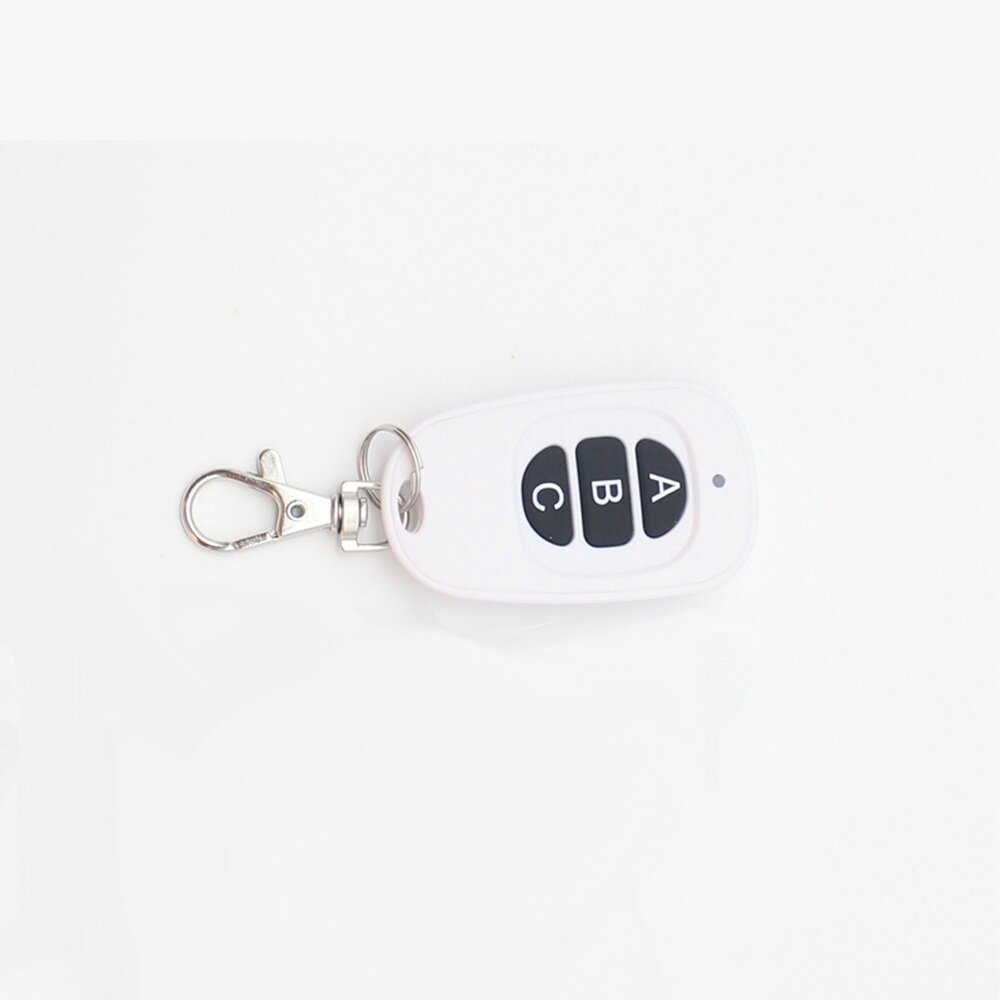 Remote Controller EV1527 1/2/3/4 Buttons Learning Model Wireless Transmitter For Smart Light Switch - 3CH 3Pcs 433MHz RF