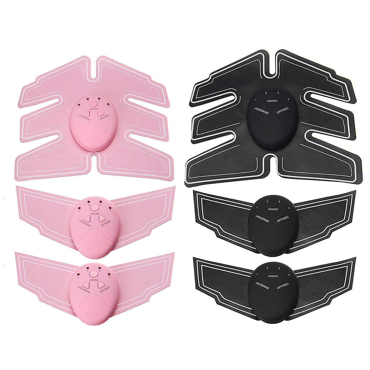 12V Men Women Abdominal Muscle Exerciser + Arm Muscle Exerciser Fitness Muscle Trainer