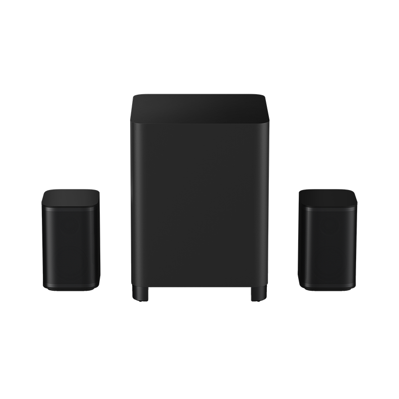 120W Satellite Speaker Surging Bass 2.1 Channel Home Theater Speakers Wireless Connection Real Three-dimensional Surround