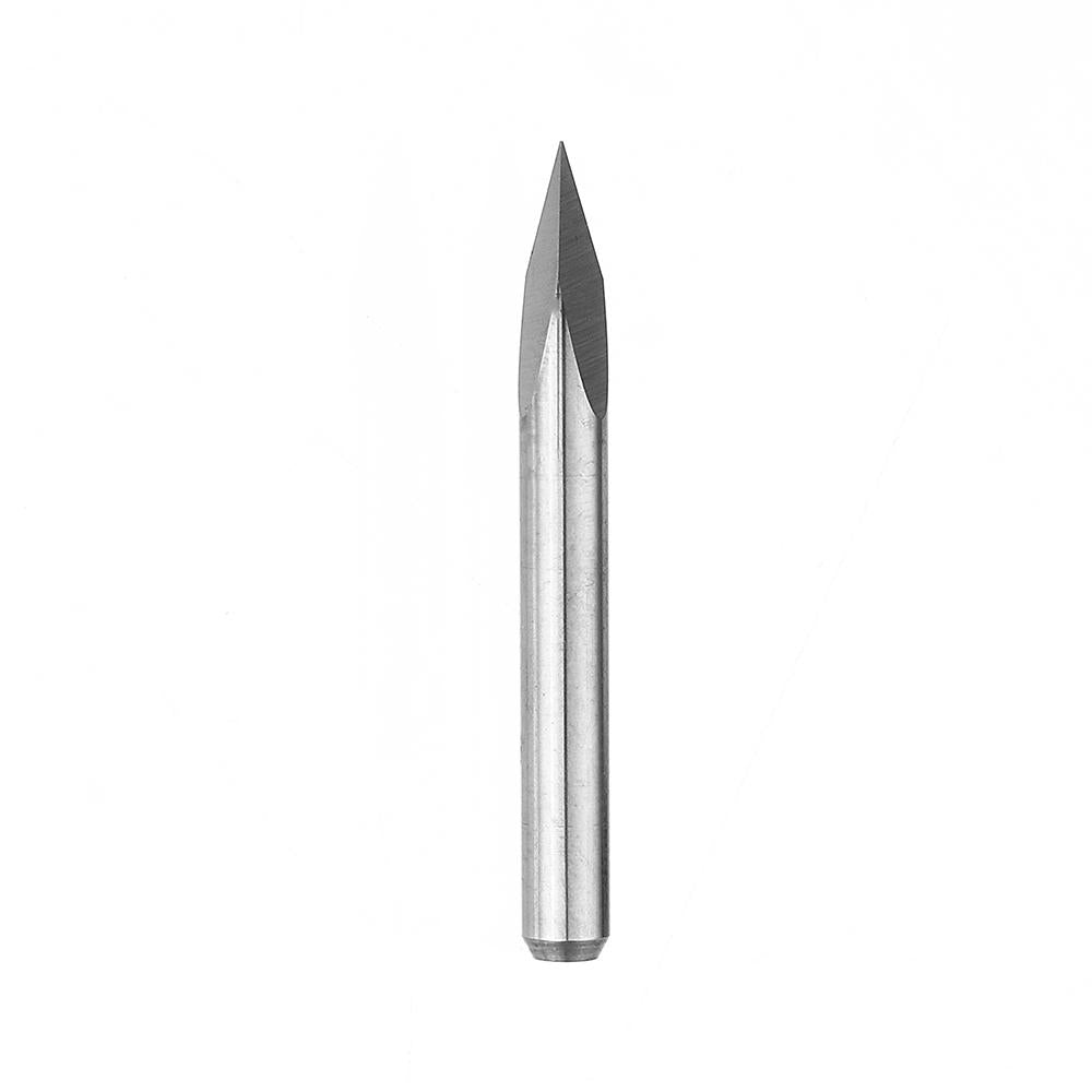 10pcs 15 Degree 0.1/0.2/0.3mm Tip 3.175mm Shank Engraving Bit CNC Tool