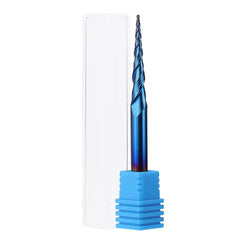 NACO-blue 2 Flutes Ball Nose Milling Cutter R0.25/ R0.5/ R0.75/ R1.0 *30.5*D6*75