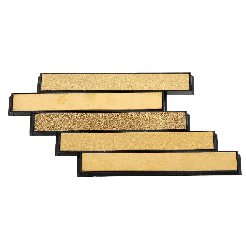 Titanium Coated Diamond Knife Sharpener 80-2000 Grit Angle Sharpening Stone Whetstone Bar with Base