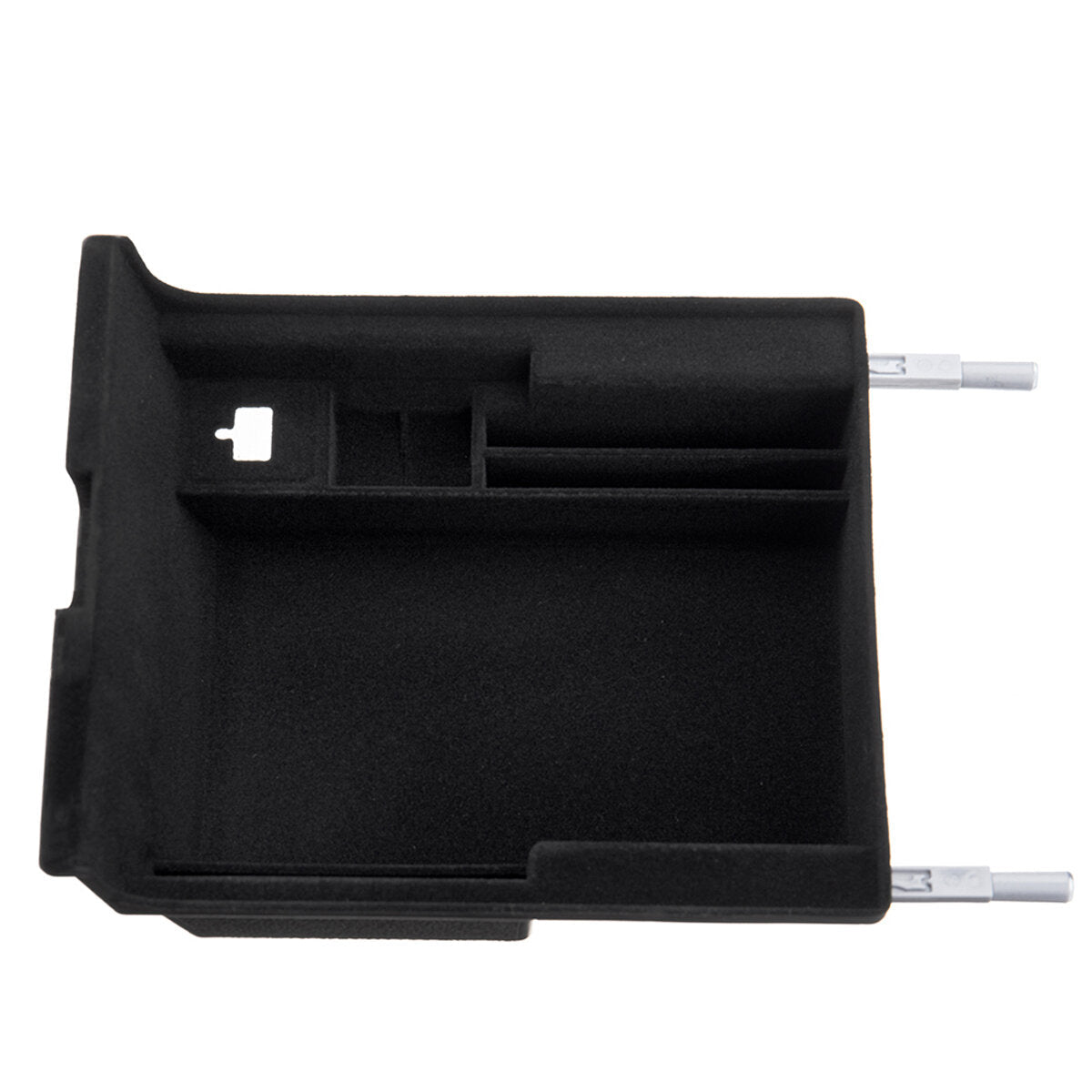 Flocked Center Console Armrest Storage Box Organizer Tray with Spring Pushing For Tesla Model 3/Y 2021