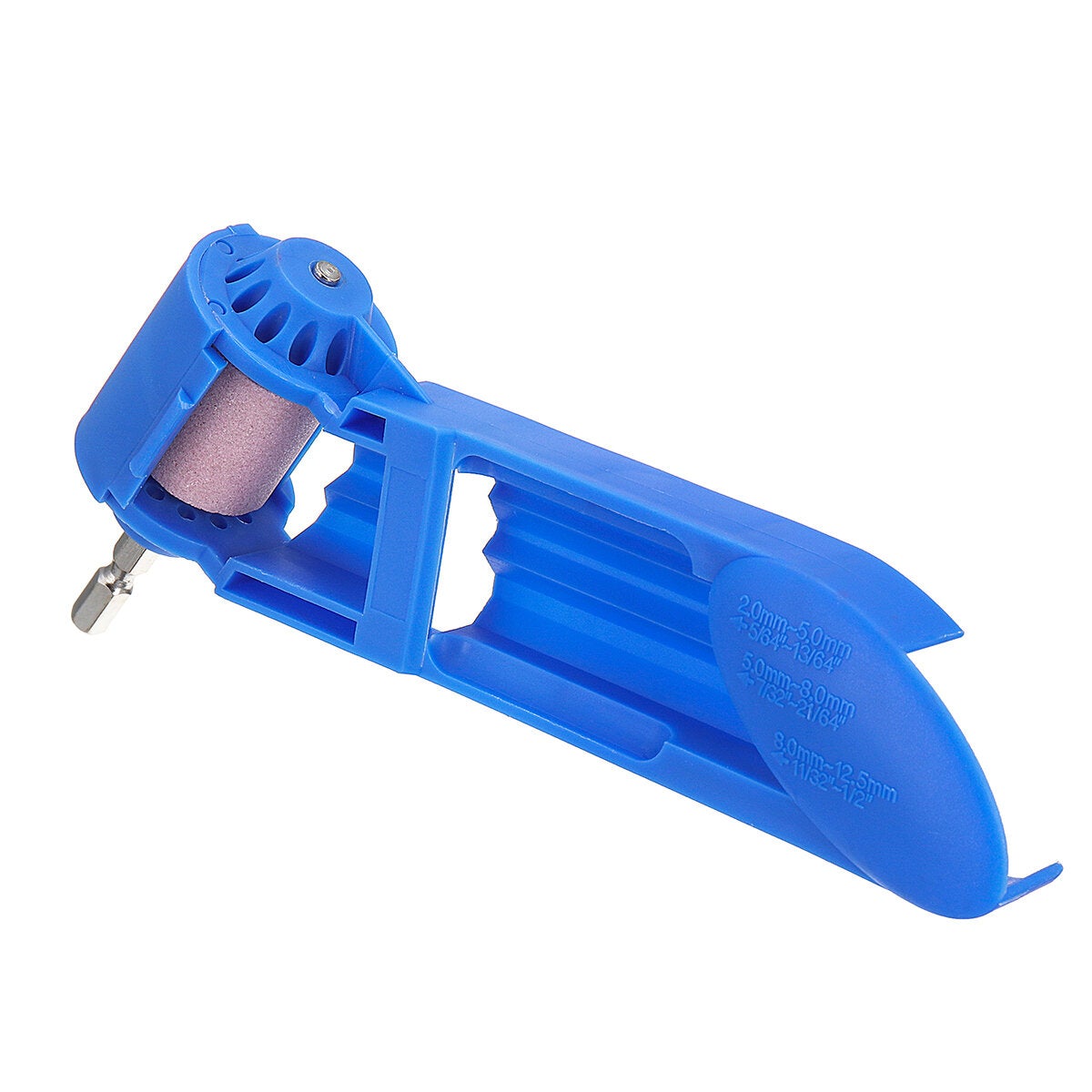 Portable Drill Bit Sharpener 2-12.5mm Corundum Grinding Wheel Powered Tool For Drill Polishing
