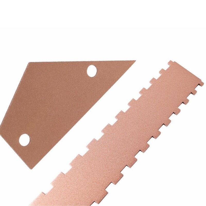 Guitar Neck Straight Edge Fretboard Frets Neck Notched Ruler Fret Fingerboard Straight Edge Ruler Measuring