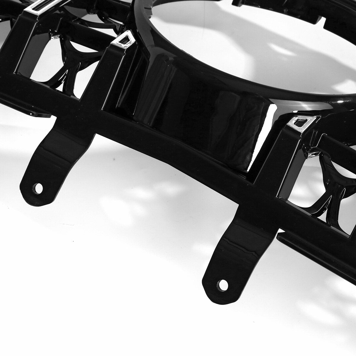 Chrome Silver GTR Style Front Grill Grille For Mercedes-Benz ML Class