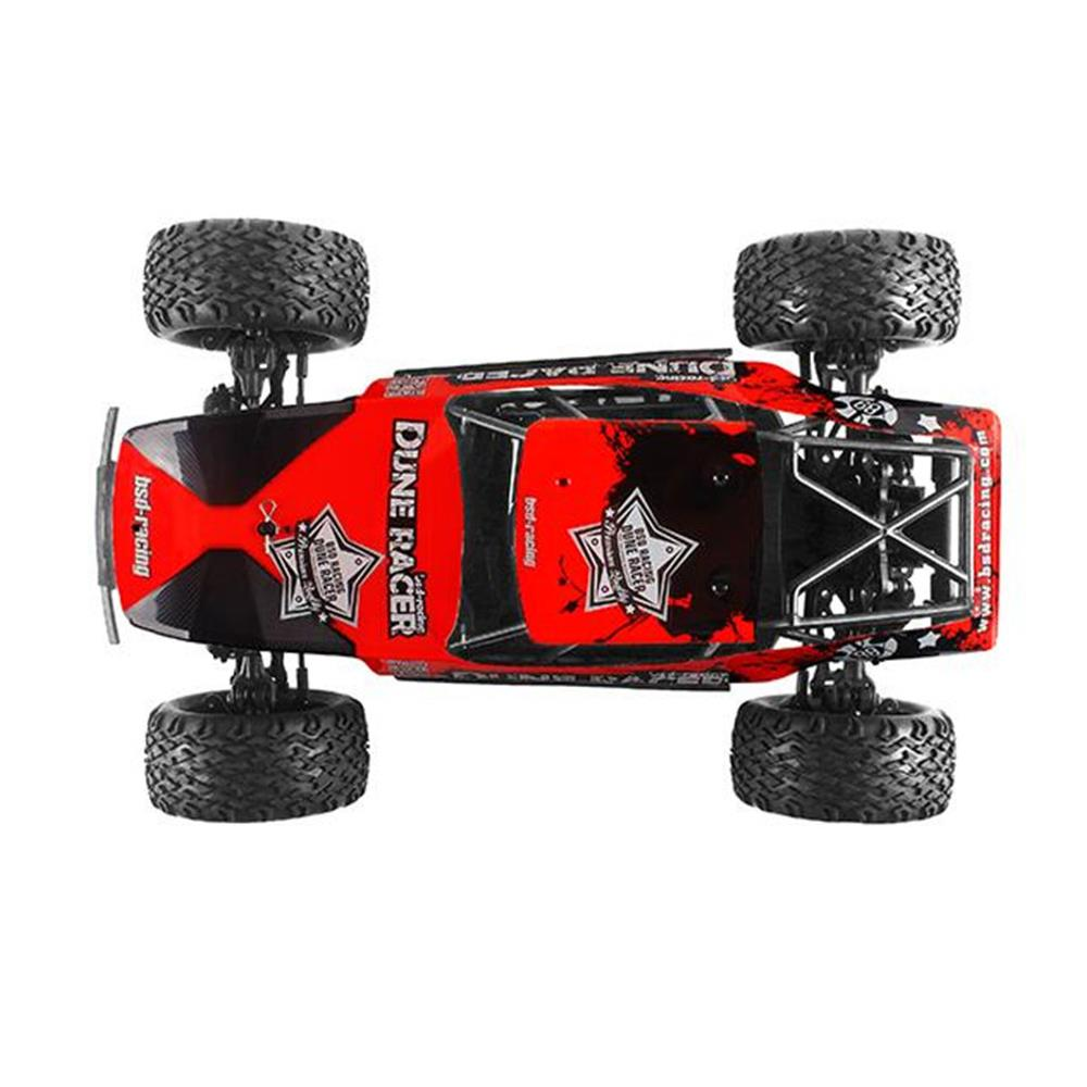 2.4G 4WD 75km/h Brushless RC Car Off-road Vehicle Toys Random Color without Charger