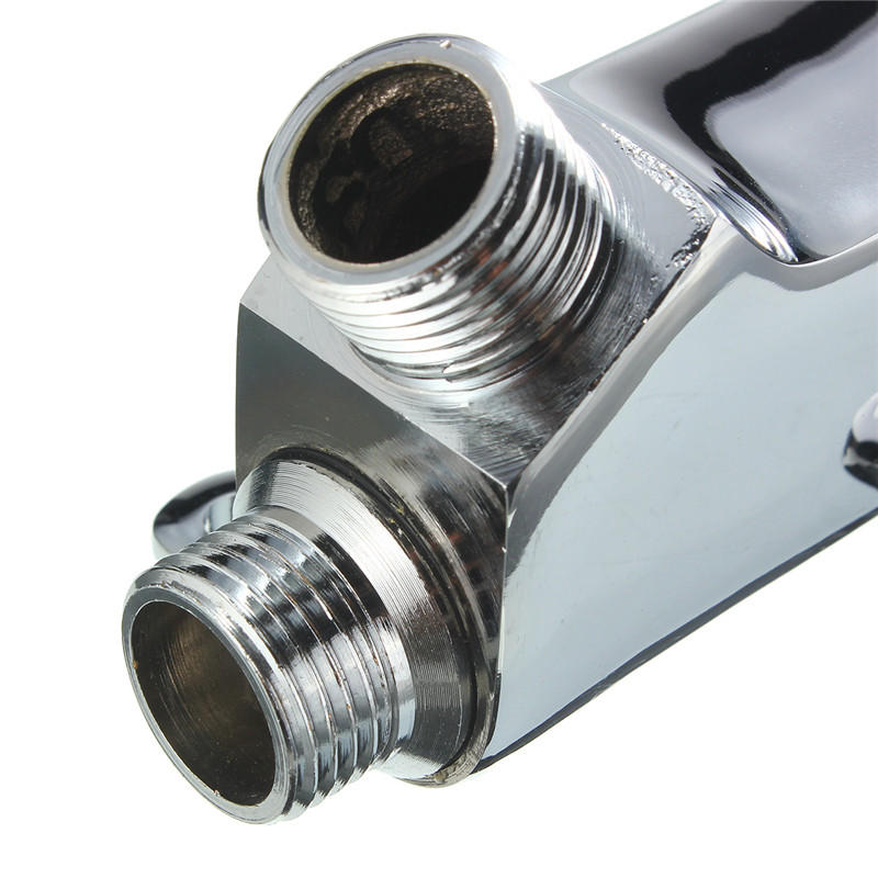 Switch Control By Foot Pedal Valve Basin Faucet Copper Vertical Sink Tap For Home Laboratory Medical With 1M Flexible Hose