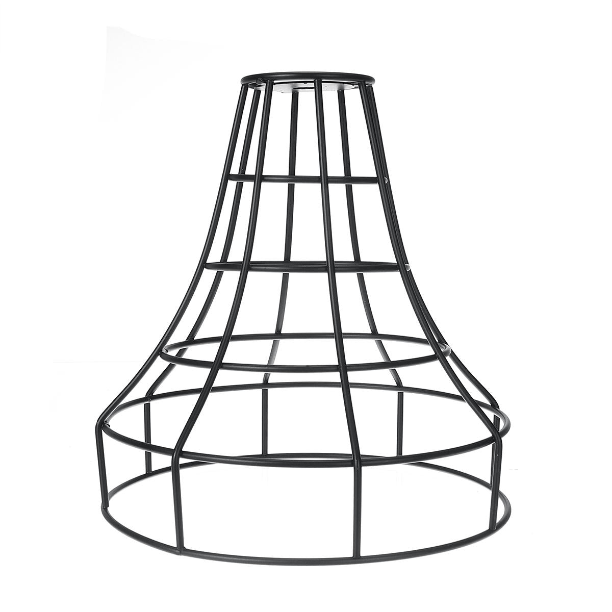 Chandelier Bronze Black Rust Pendant Light Wire Cage Hanging Light Fixture