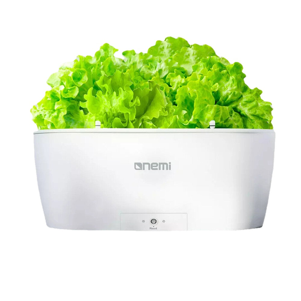 AI Intelligent Plant Growth Flowerpot Smart Vegetable Planting Machine Mijia APP Remote Control Self-watering System Temperature Moisture Analyzer