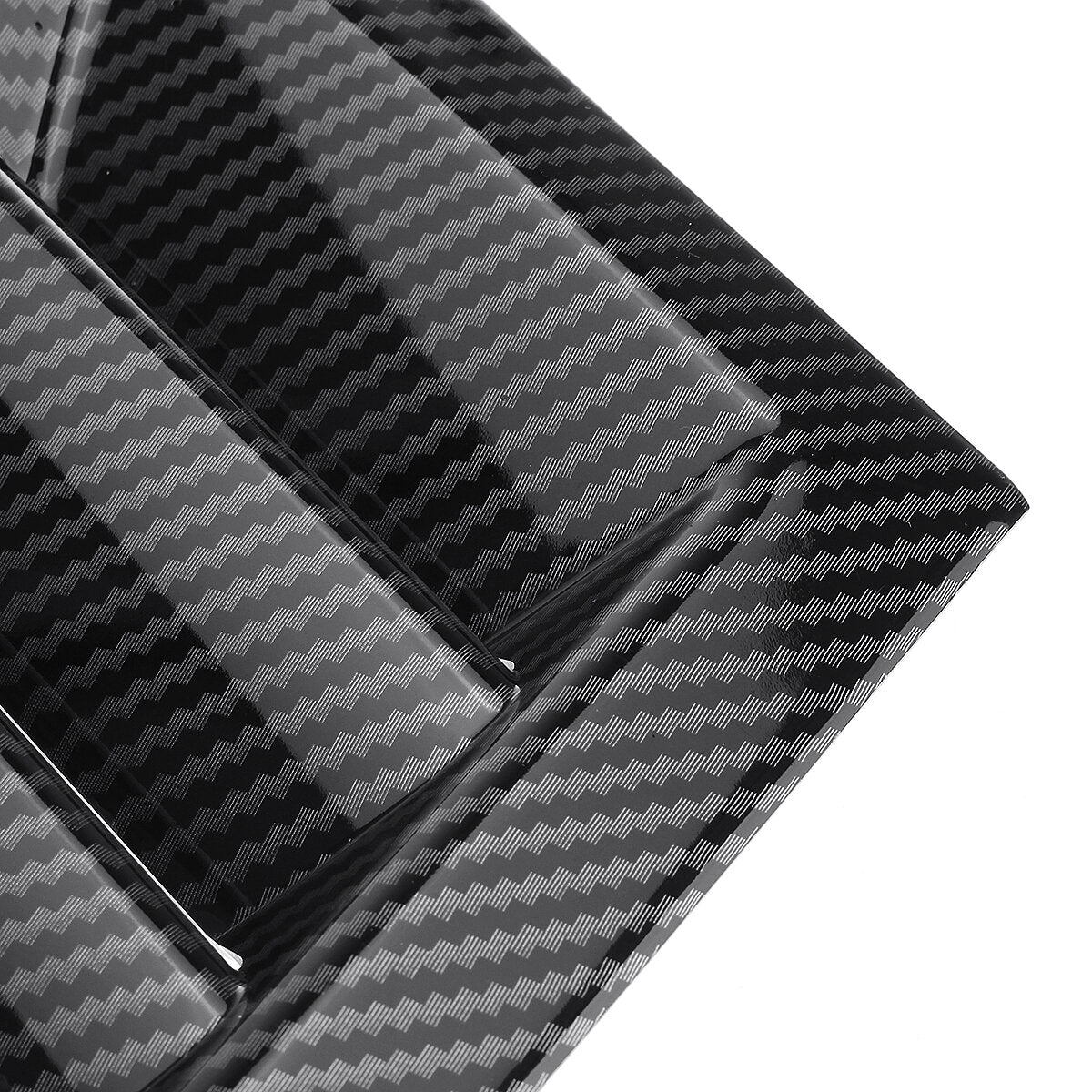 Universal Car RS Style Bonnet Vents Carbon Fiber Look