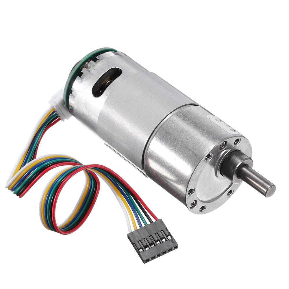 DC 24V 140RPM Gear Reducer Motor with Encoder Geared Reduction Motor