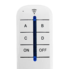 ON OFF Wireless Remote Control Switch Receiver Transmitter for 4 Way LED Lamp