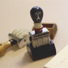 Vintage Date Seal Wooden Handle Date DIY Stamp Diy Stamps For Scrapbooking Stationery Decal Material School Supplies