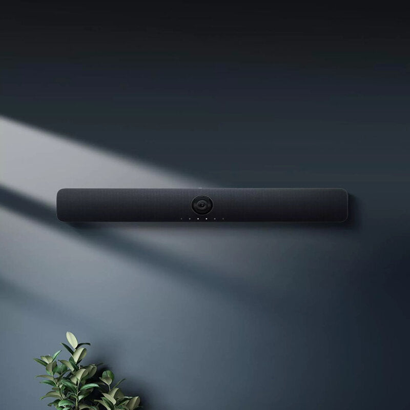 Video Conference Soundbar 120 4K QCC APQ8053 Chip DSP Noise Reduction Hi-Fi Speaker with Extended Microphone for Office Meeting Business