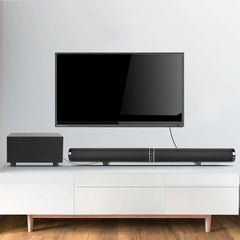 Bluetooth Subwoofer TV Speaker Soundbar with 4 Inches Subwoofer Music Box For Home Theater Support AUX Optical RCA Soundbar TV