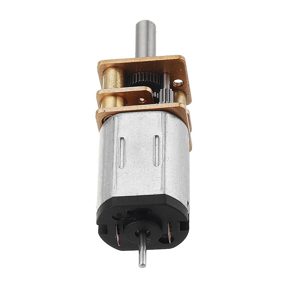 DC 12V Double Shaft Gear Motor Reducer Reduction Motor