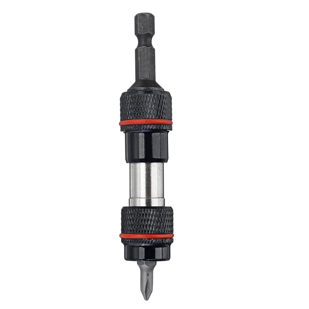 Magnetic Screw Drill Bit Holder Angle Pivoting Bit Tip Holder Magnetic Screwdriver Drill Bit Drive Guide Extension Adapter