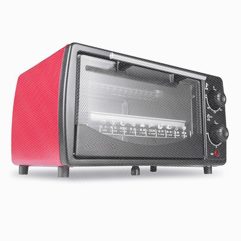 Electric Oven 12L Multifunction Mini Countertop Oven for Bread Cake Baking