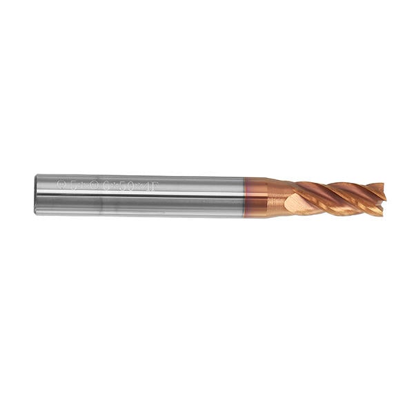 5pcs 5mm 4 Flutes Tungsten Carbide End Mill Cutter HRC55 AlTiN Coating End Mill Cutter