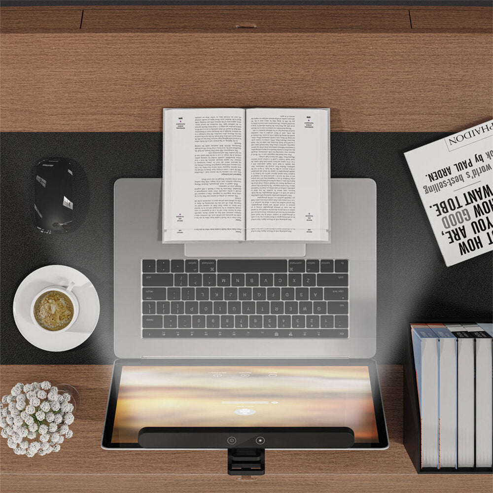 LED Laptop Screen Light Touch Dimming Easy Screen Clamping Portable Monitor Light Forward Projection Eye-protect Ra80 LED Light