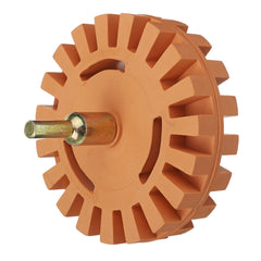20/25mm Removal Eraser Wheel Power Drill Arbor Adapter 4 inch Rubber Pinstripe