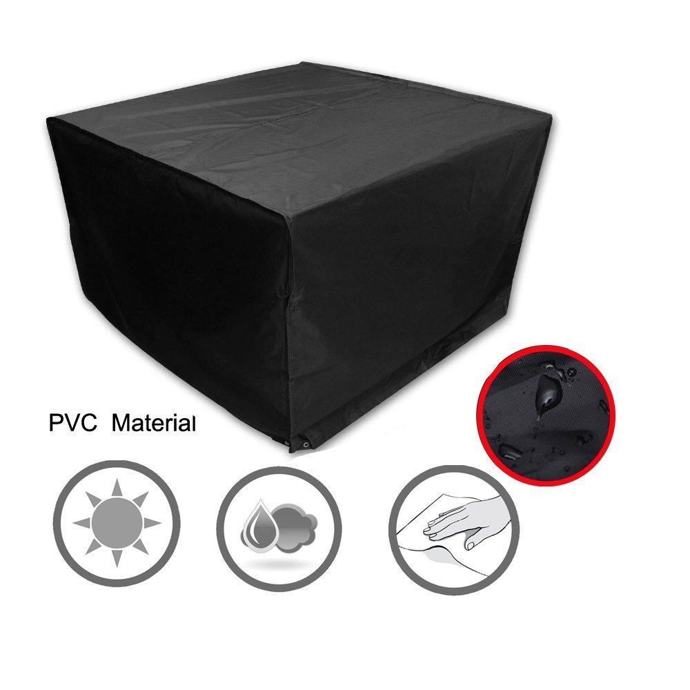 Garden Patio Rectangular Table Chairs Protective Cover Waterproof Dustproof Folding Furnitur Cover
