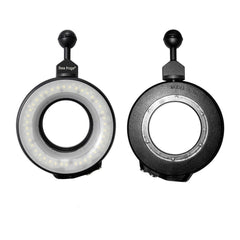 Sea Frogs SL-108 67mm 40M Underwater Waterproof Diving 7500K Video Ring Flash Light