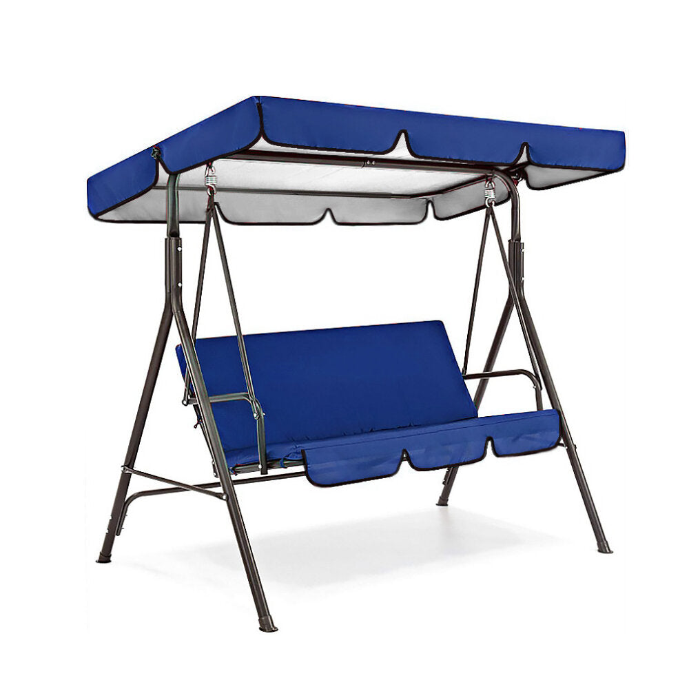 Swing Seat Cushion Cover Set Replacement Waterproof Chair Cover Hammock Top Protector Patio Garden