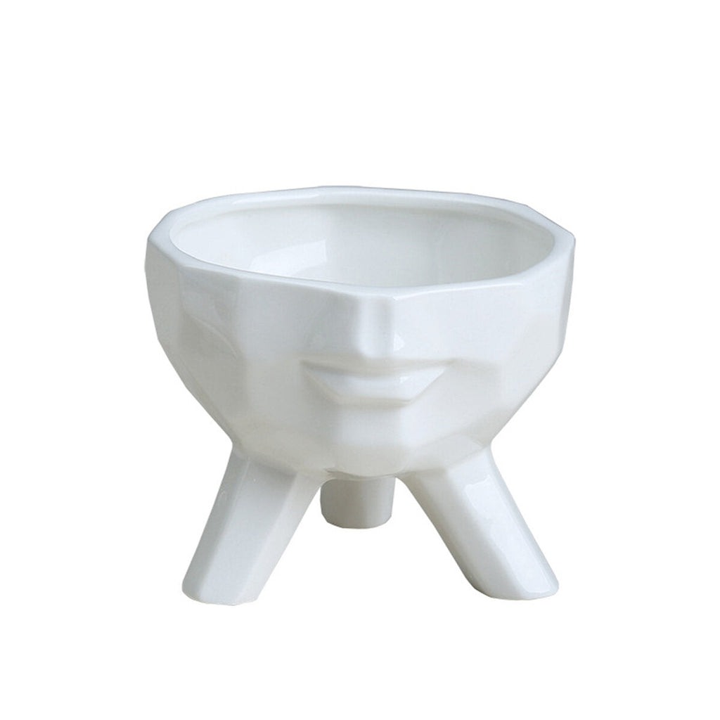 Creative Humanoid Ceramic Flower Pot Green Succulent Planter Plant Container