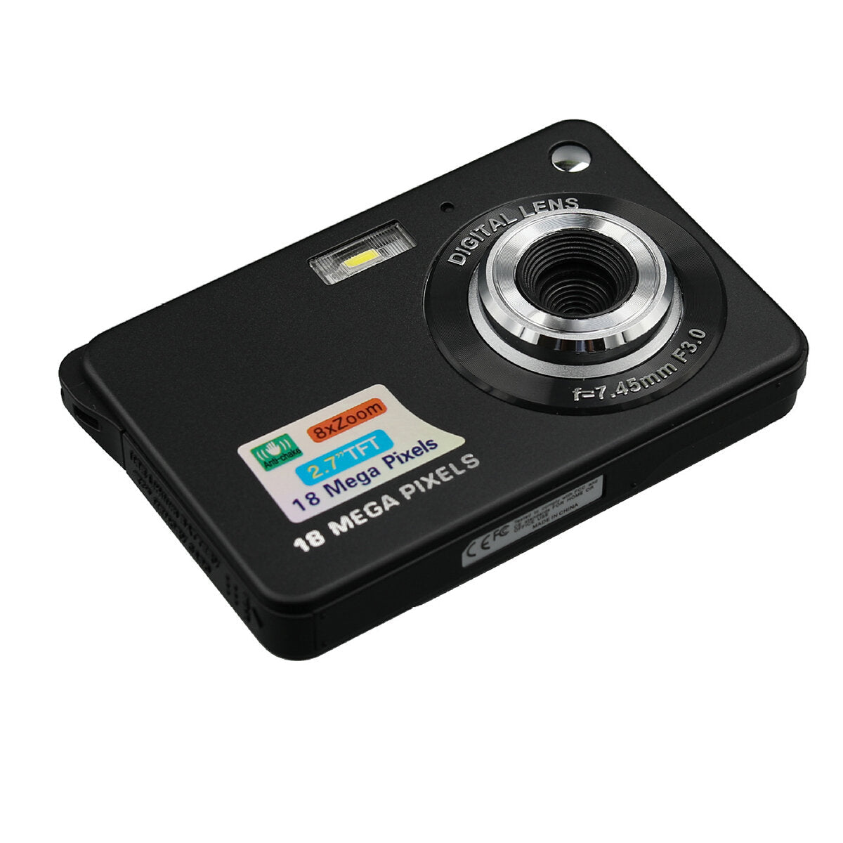 HD Digital Video Camera 720P DV Camcorder Home Recorder Night Vision 18M 8X
