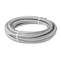 10FT 304.8cm Fuel Hose Oil Gas Line PTFE Stainless Steel Braided