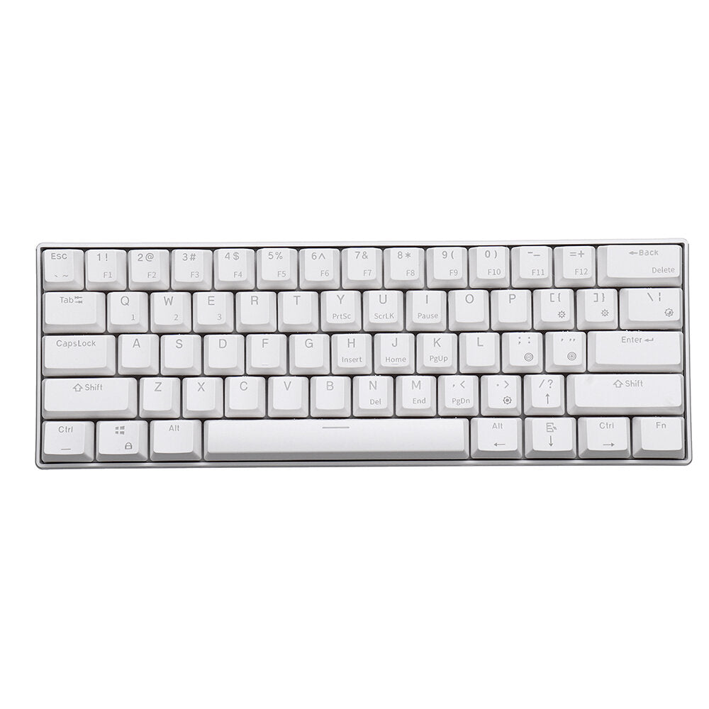 Mechanical Keyboard 61 Keys Bluetooth 5.0 Wired Dual Mode RGB Gaming Keyboard