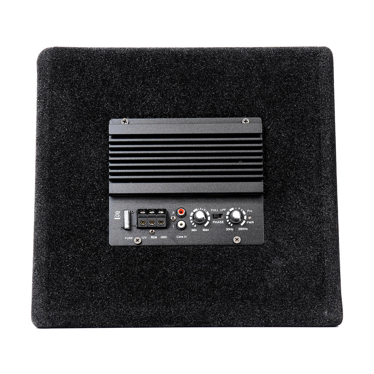 Car Subwoofer Audio Bass Box 12V Power Amplifier Bluetooth Music 10inch 1200W Player Basin Super bass Horn Multiple Device Connections