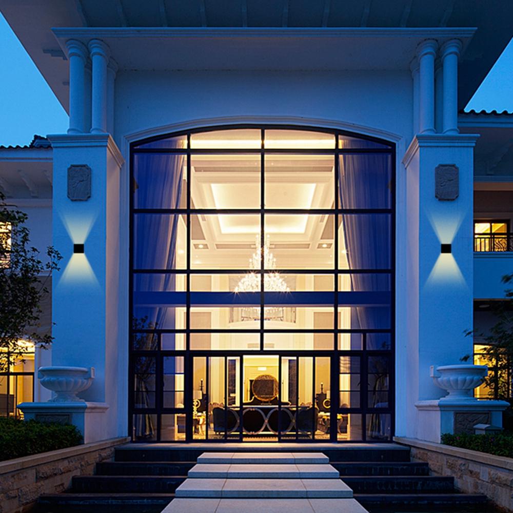 COB LED Up Down Wall Lamp Waterproof IP65 for Outdoor Indoor Aisle Living Room AC85-265V