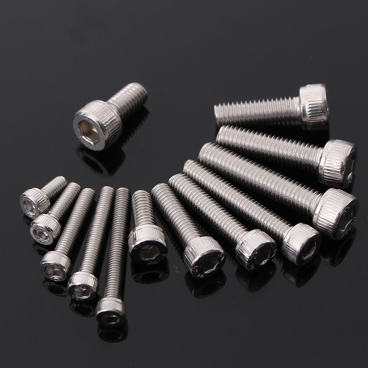 M3SSH2 M3/M4/M5 A2 Stainless Steel Hex Allen Socket Cap Screws Bolts Assorted Kit 270Pcs