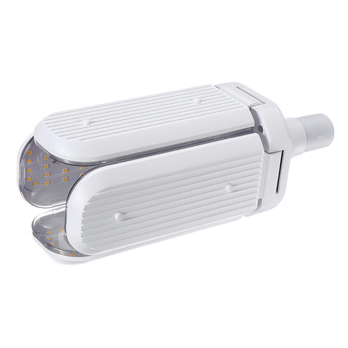 50W 2835 Deformable Full Spectrum Four-Leaf E27 LED Grow Light Bulb With Hanging Lamp Holder Wire AC110-265V